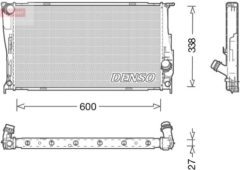 Denso kühler motorkühlung - denso, kühler,