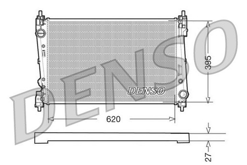 Denso kühler motorkühlung - denso, kühler,