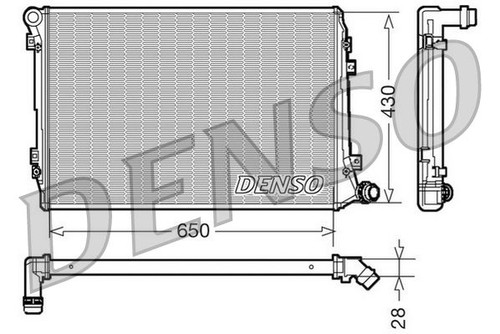 Denso kühler motorkühlung - denso,